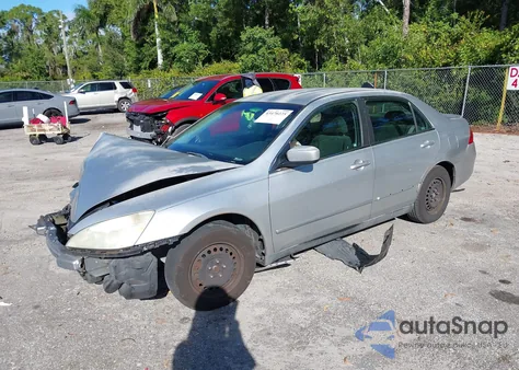 2007 Honda Accord 2.4 Lx из США, поврежденный, VIN 3HGCM56487G711736